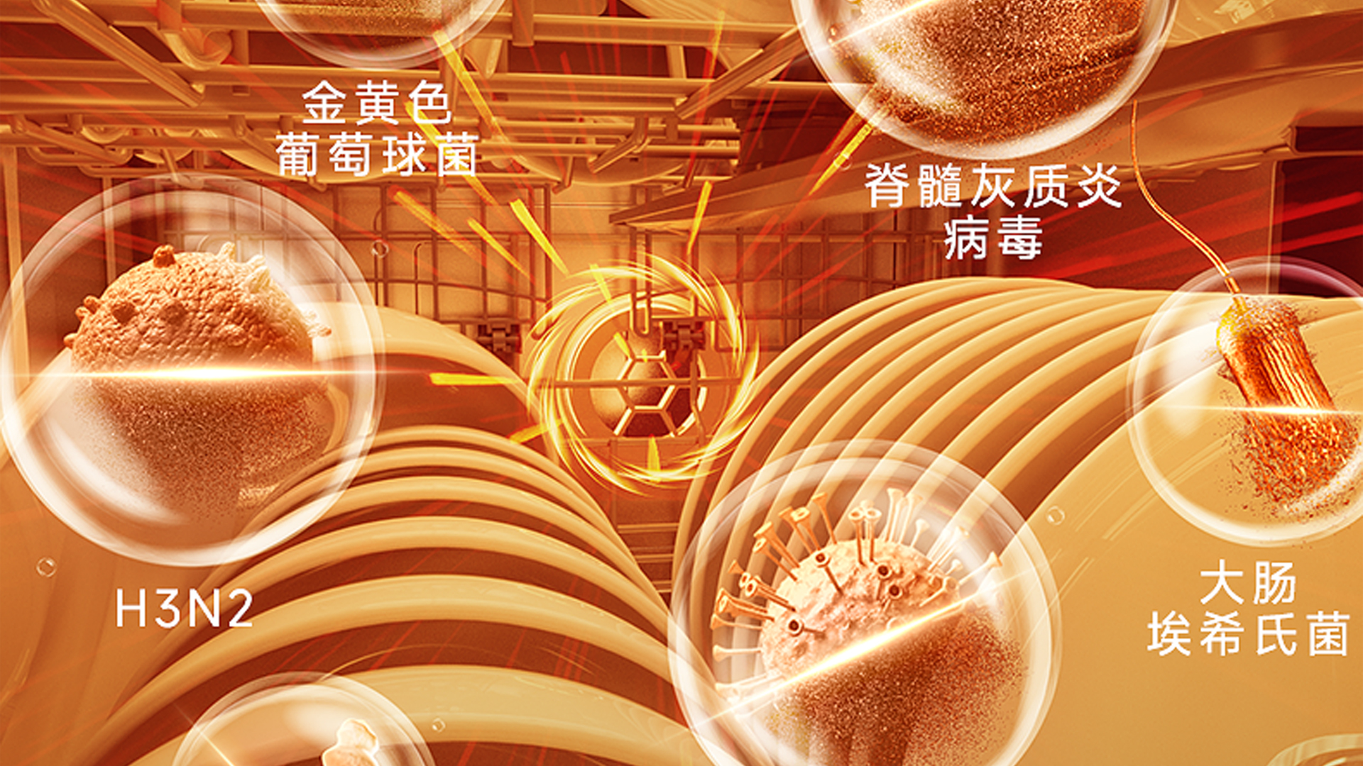 三重强力除菌